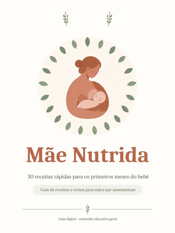 Capa do guia Mãe Nutrida